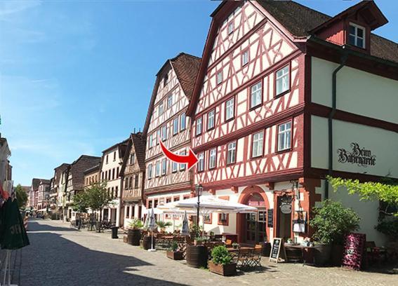 Lilienzimmer Lägenhet Karlstadt Exteriör bild